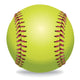 Softball Isolated on White Illustration Wall Decal