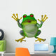 3D Happy Cartoon Frog