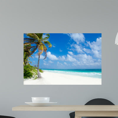 Wild Beach Tulum Yucatan shown on a wall