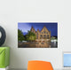 Historisches Rathaus Ulm Beleuchtet Wall Decal