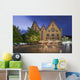 Historisches Rathaus Ulm Beleuchtet Wall Decal