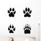 Lion Tiger Wolf Bear Wall Stickers
