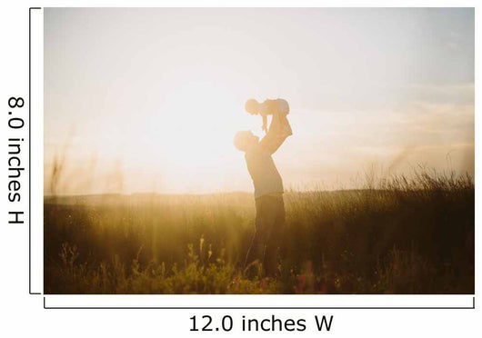Father and child Wall Mural