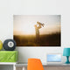 Father and child Wall Mural