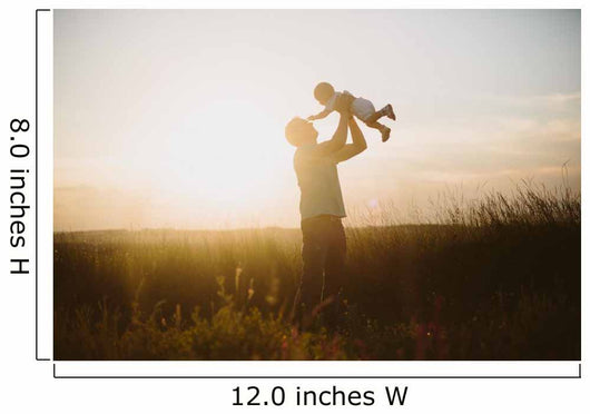 Father and child Wall Mural