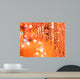 Vintage crystal lamp details Wall Mural