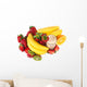 healthy strawberry smoothie with fruits Wall Decal