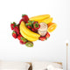 healthy strawberry smoothie with fruits Wall Decal