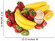 healthy strawberry smoothie with fruits Wall Decal