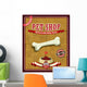 Vintage Pet Shop Poster Design Wall Mural