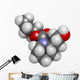 Icaridin (picaridine) Insect Repellent Molecule. Wall Decal