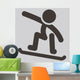 Snowboard Icon Wall Decal