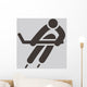 Hockey Icon Wall Decal