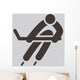 Hockey Icon Wall Decal