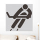 Hockey Icon Wall Decal