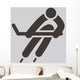 Hockey Icon Wall Decal