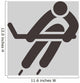 Hockey Icon Wall Decal