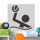 Water Polo Icon Wall Decal