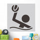 Water Polo Icon Wall Decal