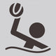 Water Polo Icon Wall Decal