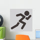Running Icon Wall Decal