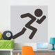 Running Icon Wall Decal