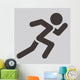 Running Icon Wall Decal
