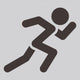 Running Icon Wall Decal