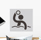 Water Polo Icon Wall Decal