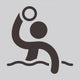 Water Polo Icon Wall Decal