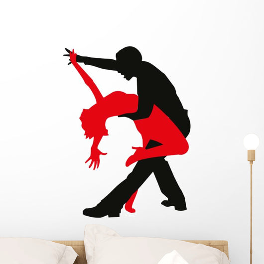 Dancing Couple Wall Mural