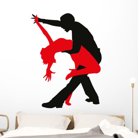 Dancing Couple Wall Mural
