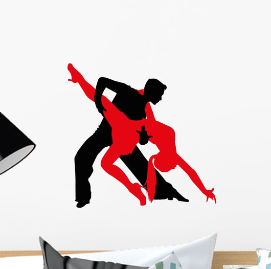 Dancing Couple Wall Decal