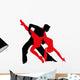 Dancing couple Wall Decal