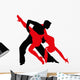 Dancing couple Wall Decal