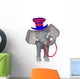Cartoon Circus Elephant Wall Decal