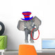 Cartoon Circus Elephant Wall Decal