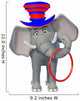 Cartoon Circus Elephant Wall Decal