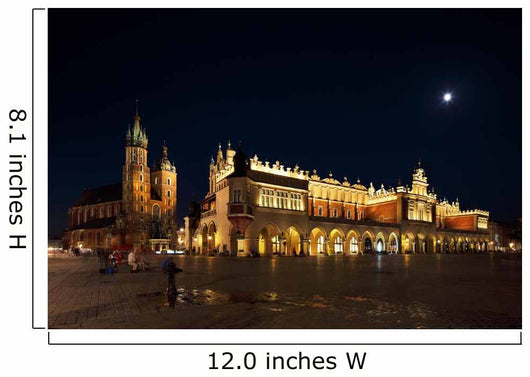 Night Market Square Krakow