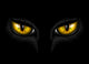 yellow cat's eye Wall Mural