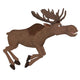 Cartoon Moose Wall Decal