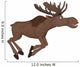 Cartoon Moose Wall Decal