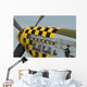 p-51 mustang nose art Wall Mural