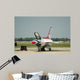 Usaf Thunderbirds F16 on Ground Wall Mural