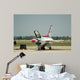 Usaf Thunderbirds F16 on Ground Wall Mural