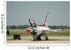 Usaf Thunderbirds F16 on Ground Wall Mural