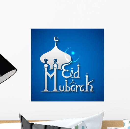 Eid Mubarak Blessing for Wall Decal