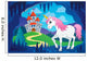 Cute Unicorn Fairy Tale