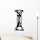 Steampunk Font Wall Decal