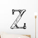Steampunk Font Wall Decal